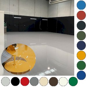 5Ltr Garage Industrial Floor Paint High Build Polyurethane (PU) Resin Based