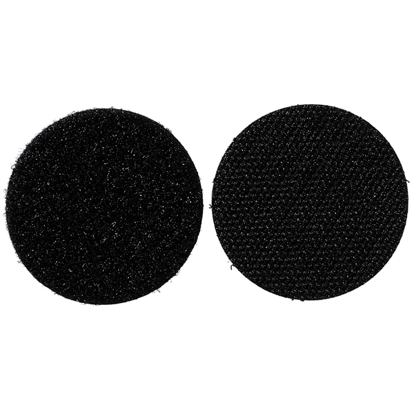 Hook and Loop Fastener Coins Hook & Loop Black High Tack Rubber Adhesive