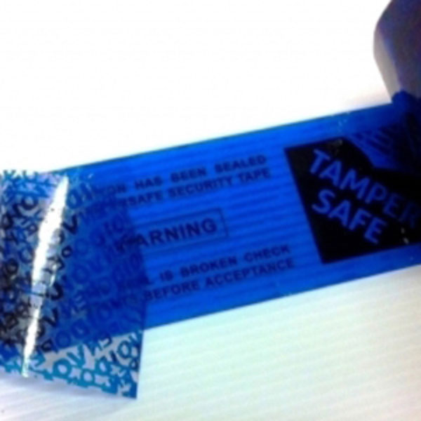 Tampersafe Tamper Proof / Evident Security Parcel Tape Printed