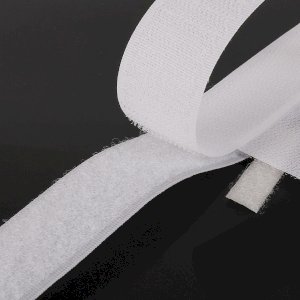 White Sew-on Tape Hook & Loop